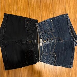 Blue Spice Dark Denim Shorts
